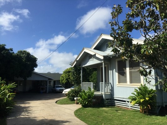 4971 Ea Road Kapaa, HI 96746 - Photo 1 of 25 a front view of a house with garden