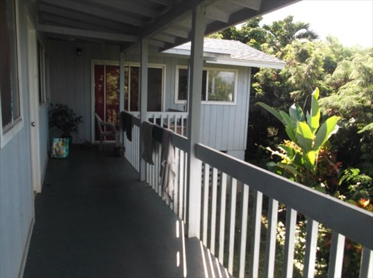 4971 Ea Road Kapaa, HI 96746 - Photo 20 of 25 a view of a porch with wooden floor and outdoor space
