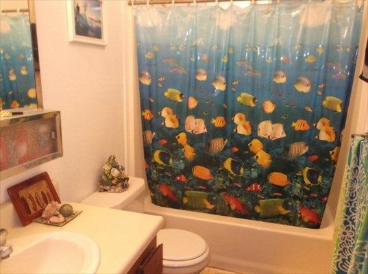 4971 Ea Road Kapaa, HI 96746 - Photo 21 of 25 a bathroom with a sink toilet and shower