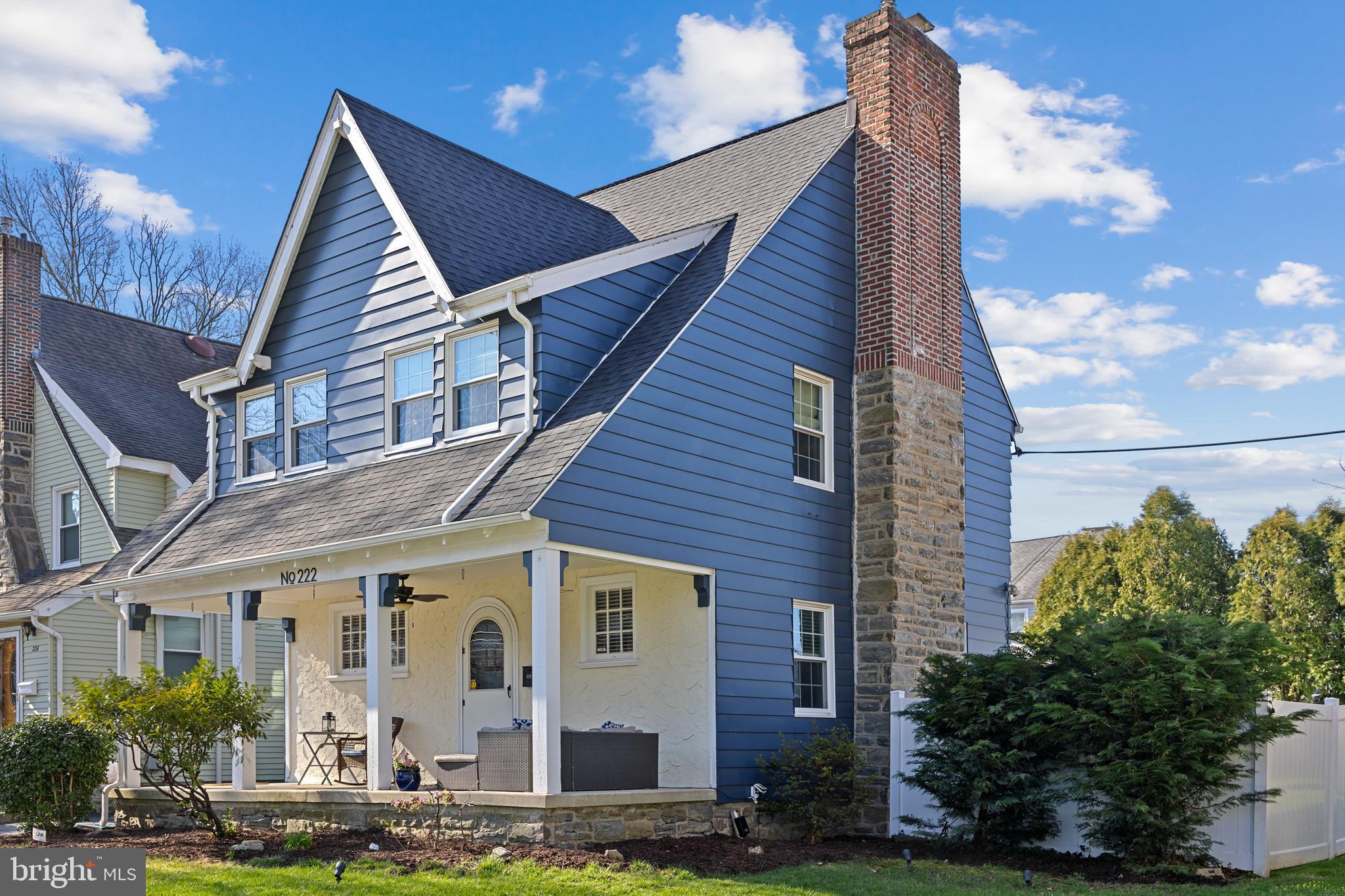 222 Lynbrooke Road Springfield, PA 19064 - Photo 2 of 42 Side and Front Exterior