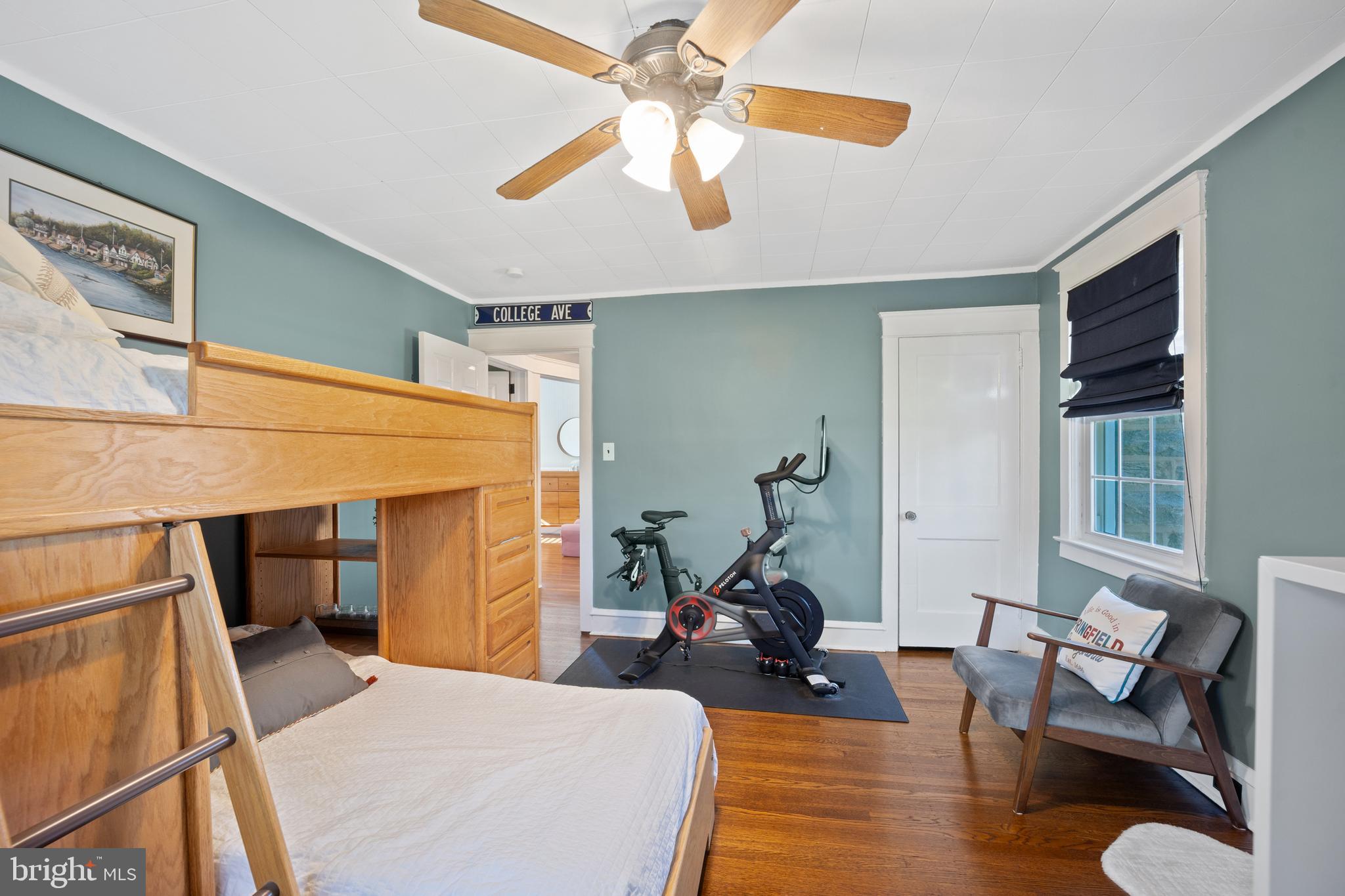 222 Lynbrooke Road Springfield, PA 19064 - Photo 22 of 42 Bedroom #2 With Ceiling Fan