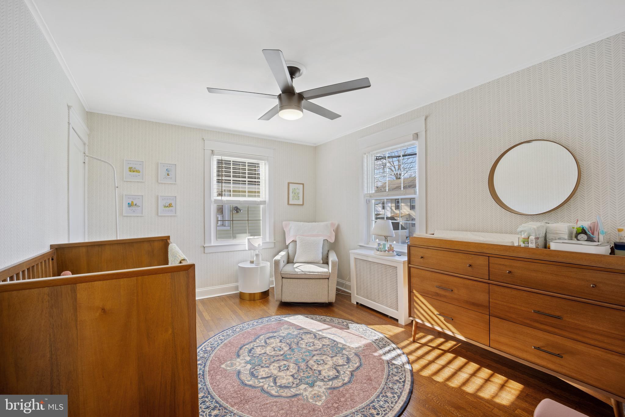 222 Lynbrooke Road Springfield, PA 19064 - Photo 23 of 42 Bedroom #3 Featuring Refinished H/W Flooring