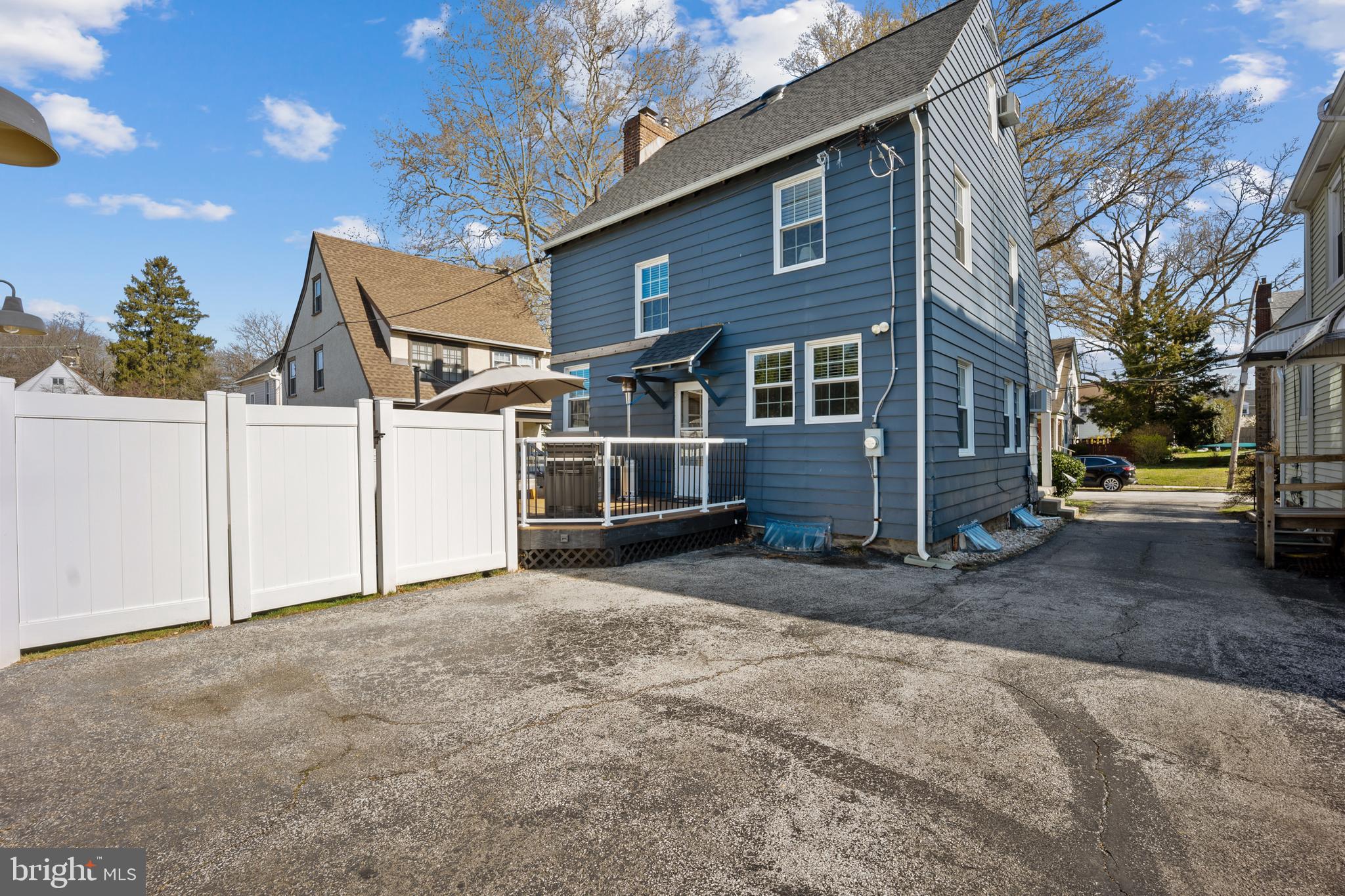 222 Lynbrooke Road Springfield, PA 19064 - Photo 42 of 42 View From Garage To Street