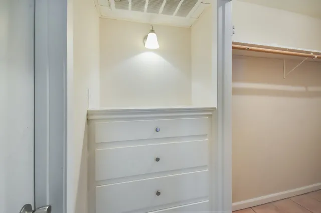 a view of walk in closet