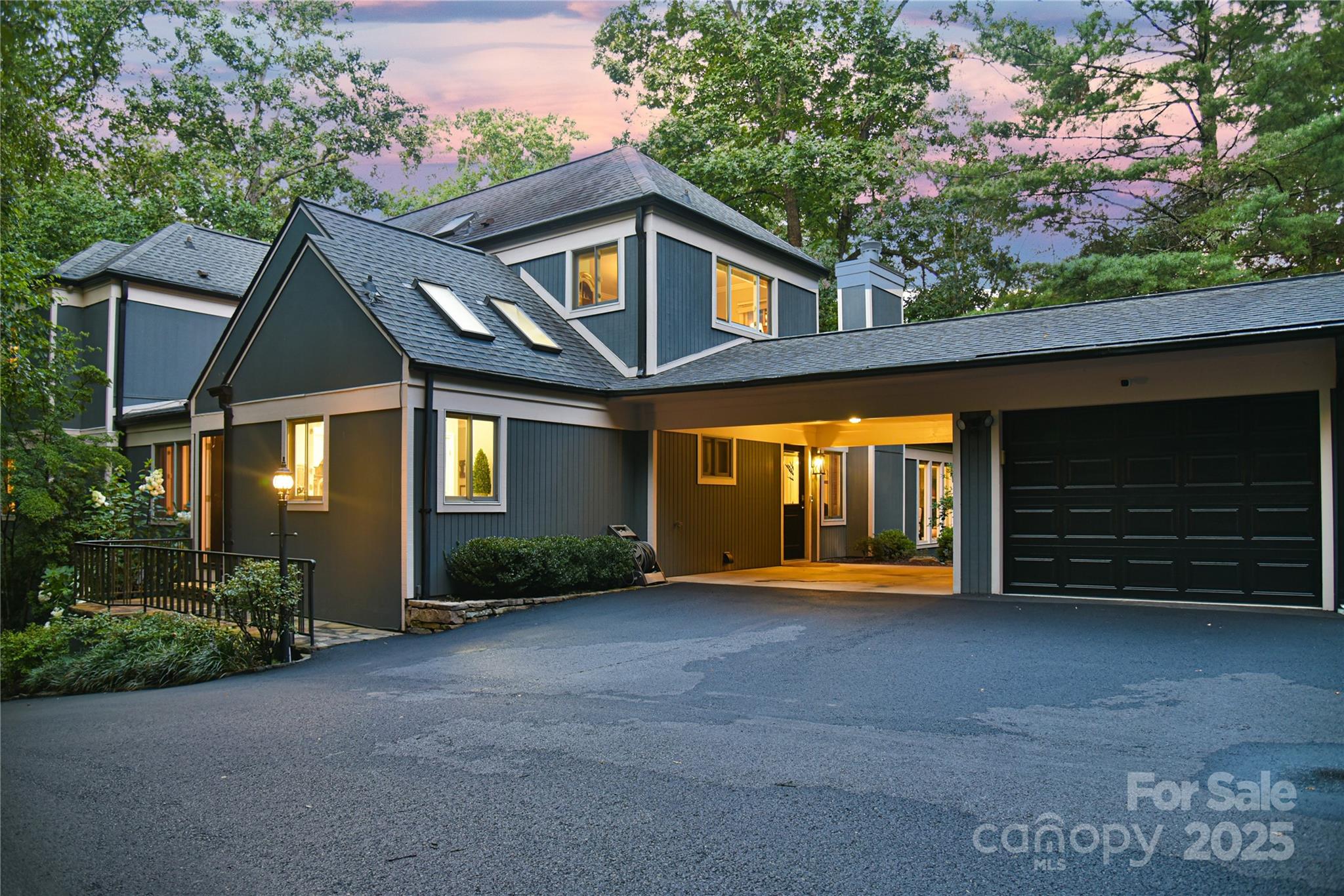 409 North Fork Road Black Mountain, NC 28711 - Photo 48 of 48 a front view of a house with a yard