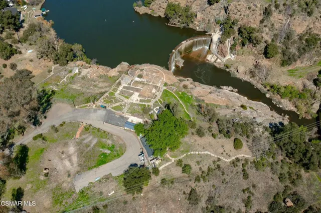 a view of a lake with a lake