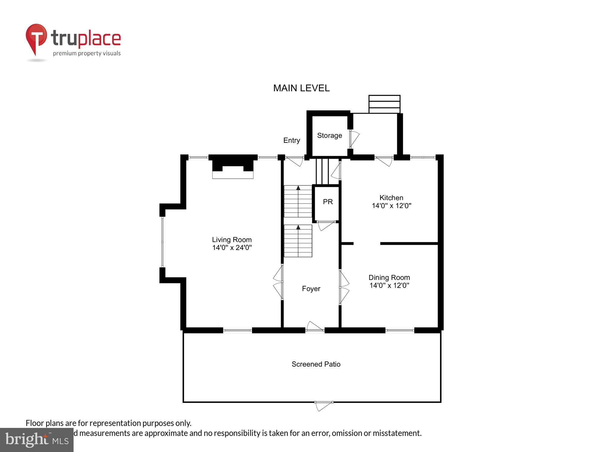 4902 Wilmslow Road Baltimore, MD 21210 - Photo 4 of 62 Main level floorplan