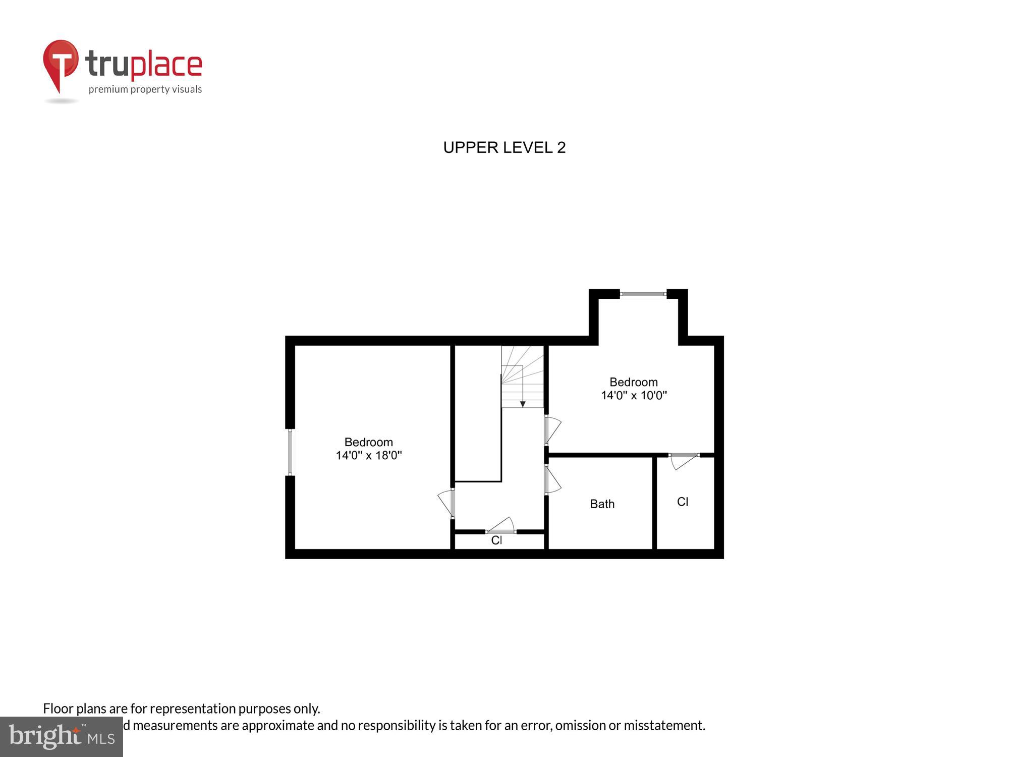 4902 Wilmslow Road Baltimore, MD 21210 - Photo 39 of 62 Upper level two floorplan