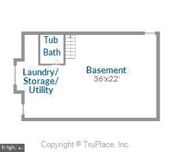 4902 Wilmslow Road Baltimore, MD 21210 - Photo 48 of 62 Lower level floorplan