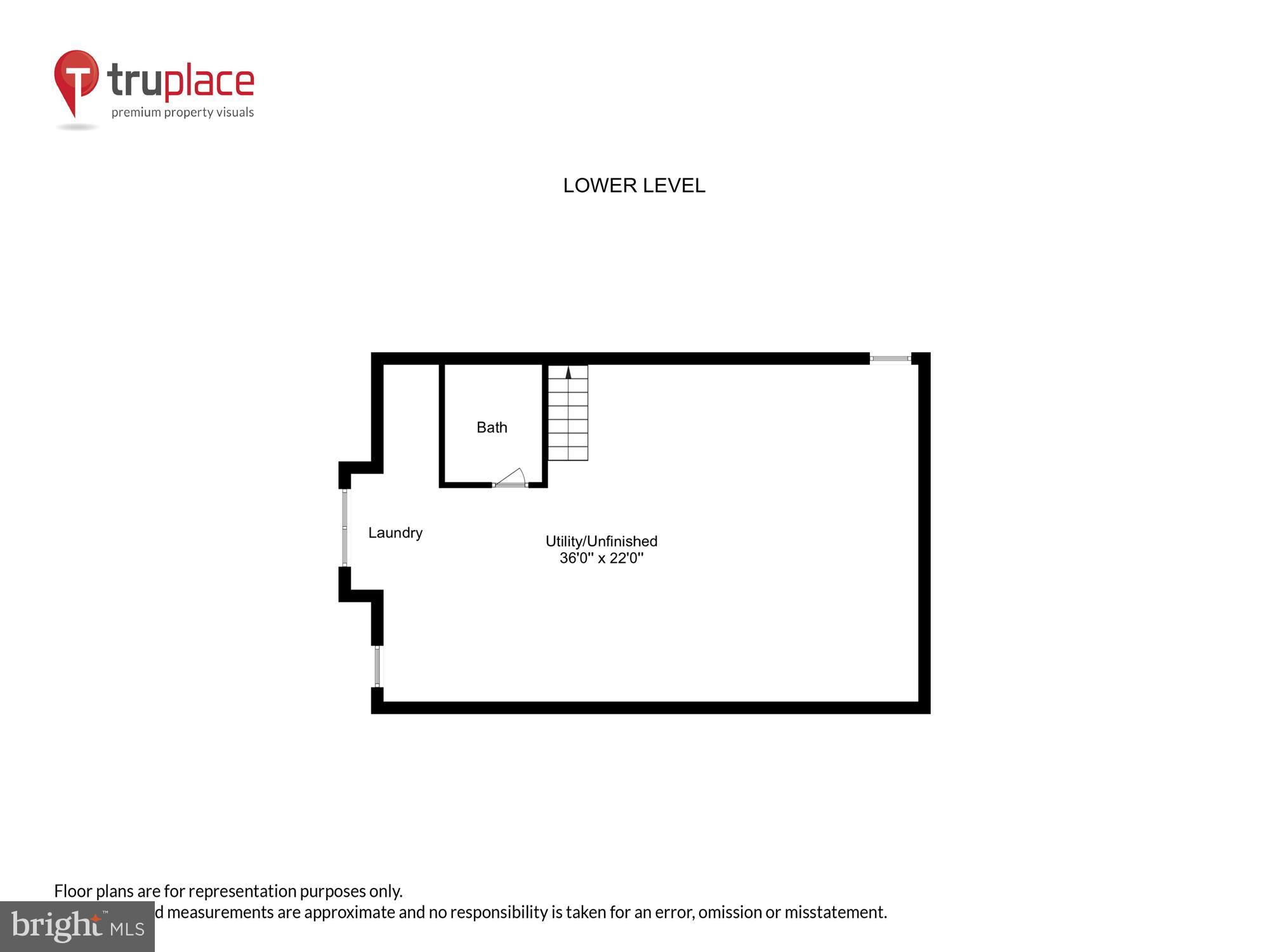 4902 Wilmslow Road Baltimore, MD 21210 - Photo 49 of 62 Basement floorplan