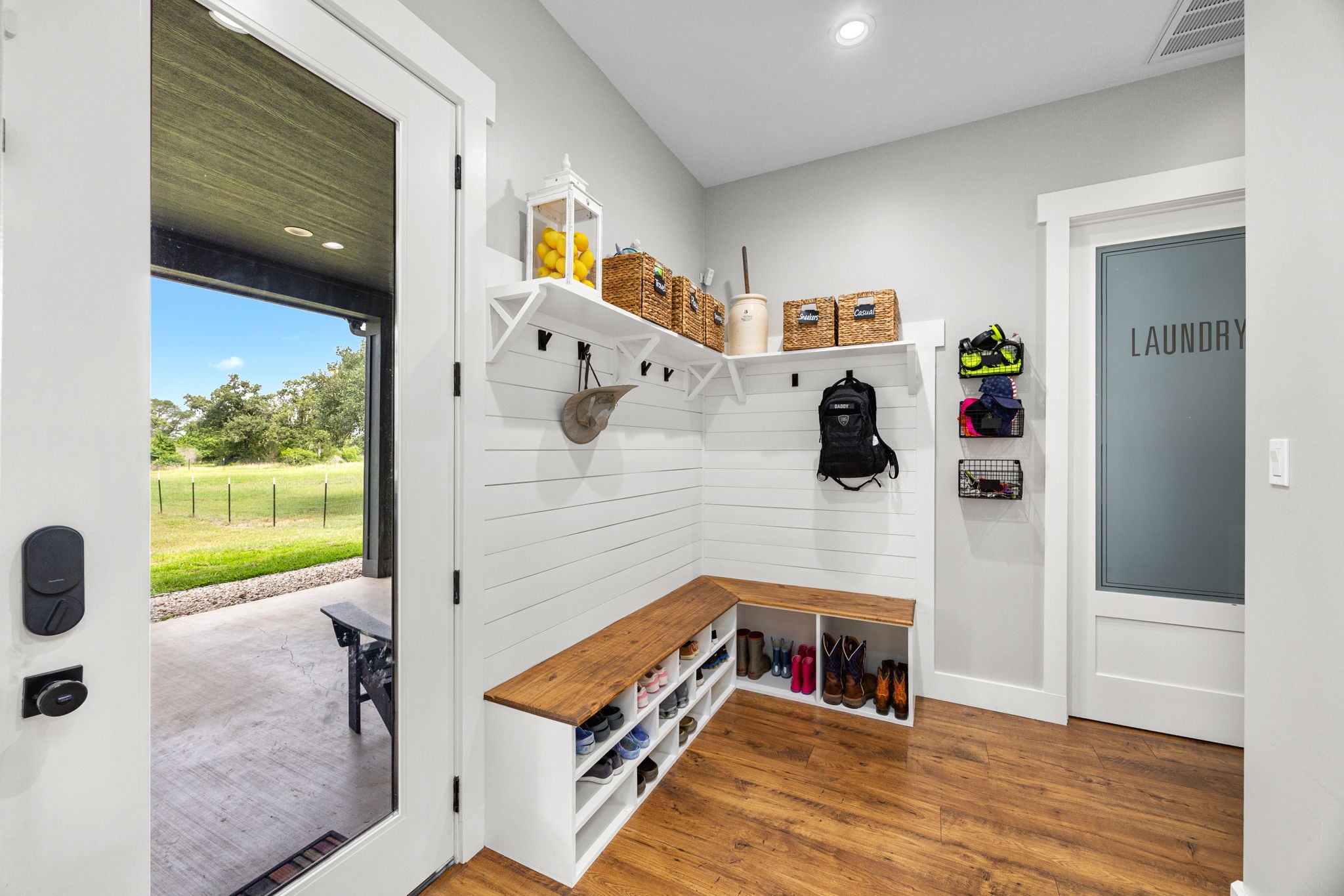 1507 Smith Rau Road Columbus, TX 78934 - Photo 12 of 50 a living room with furniture and a flat screen tv