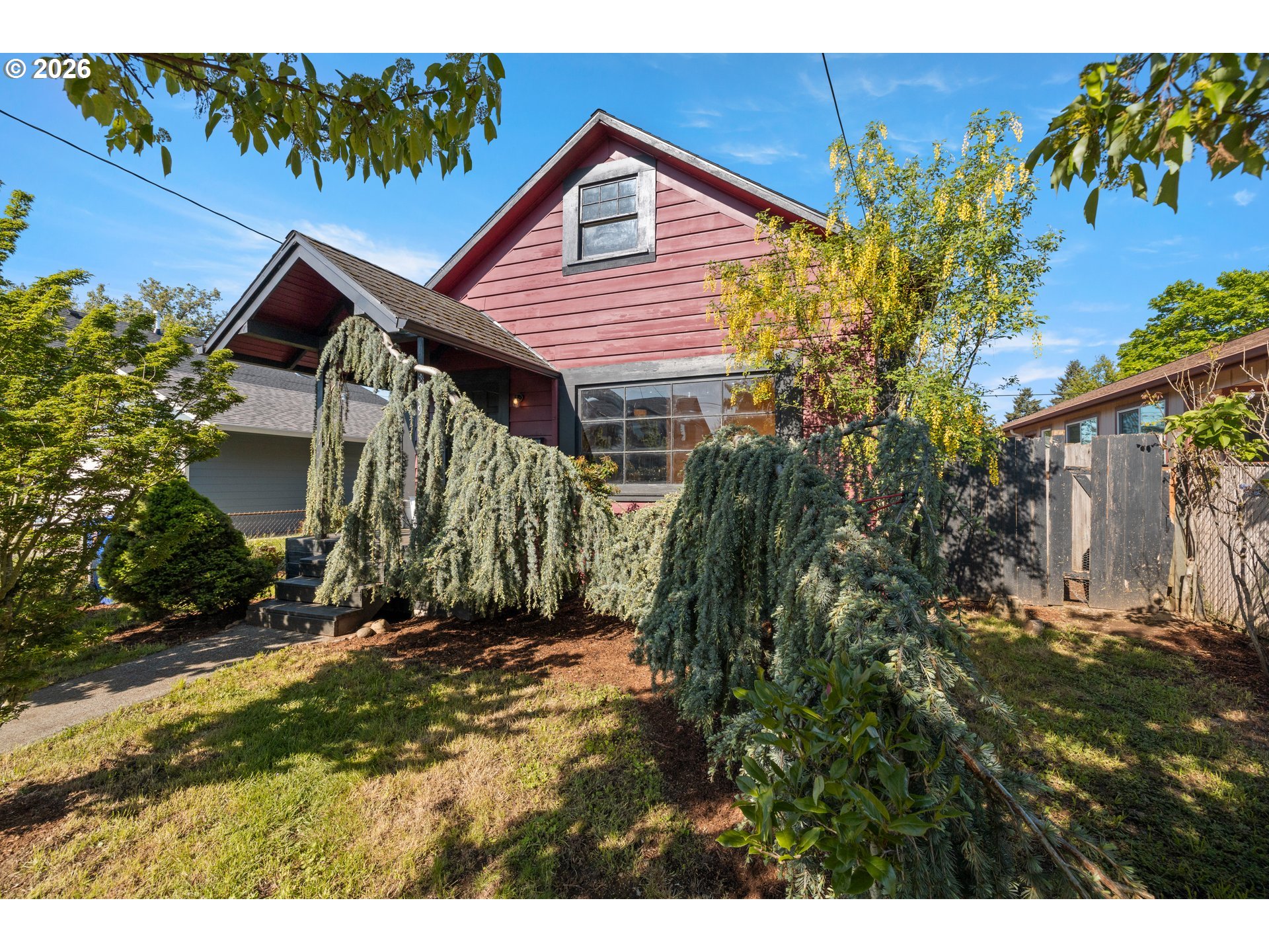 3909 Southeast 69th Avenue Portland, OR 97206 - Photo 3 of 15 a view of backyard of house