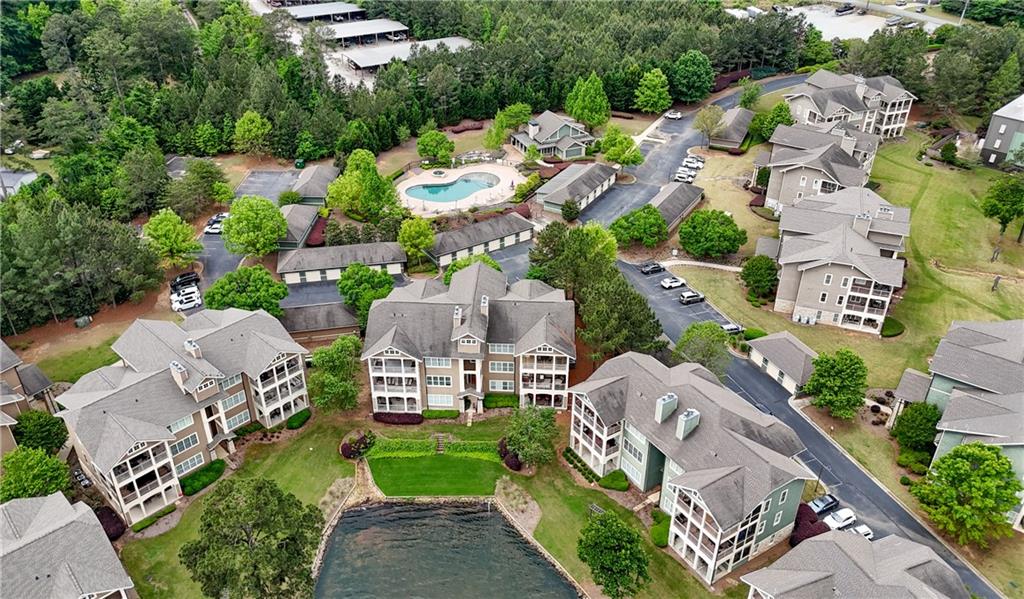 117 South Bay Road, Unit 402 Eatonton, GA 31024 - Photo 6 of 48 an aerial view of a house with outdoor space and street view