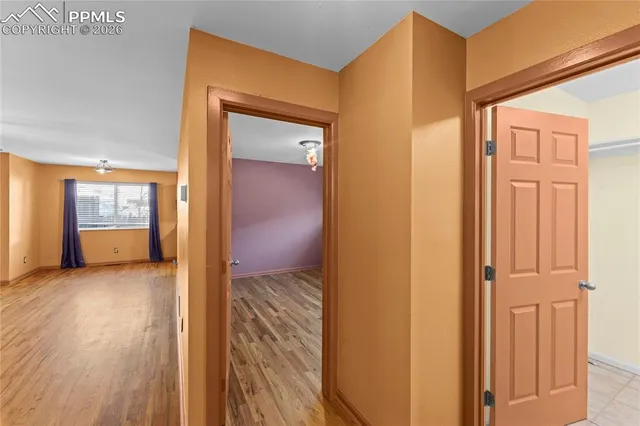 wooden floor in a gallery
