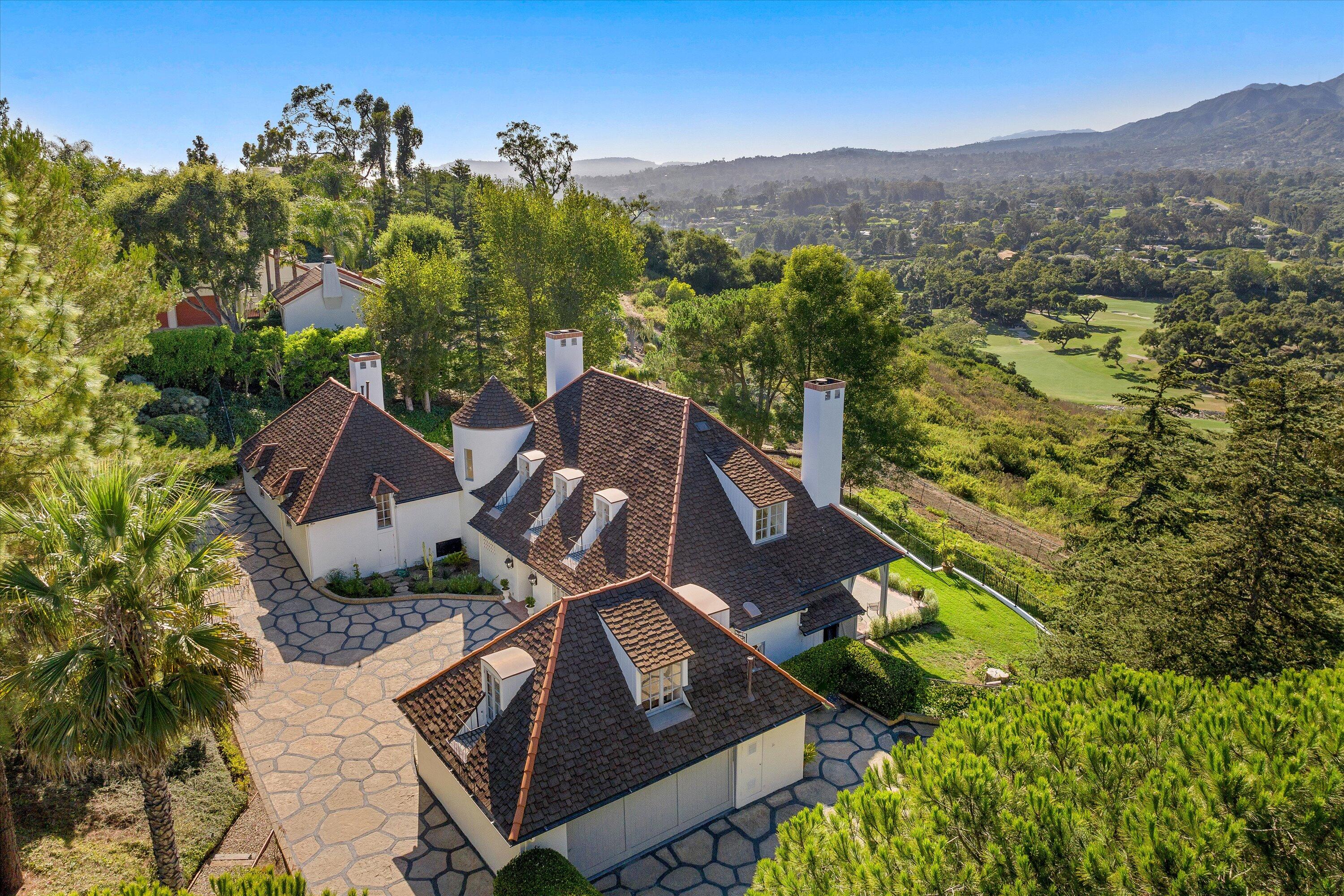 387 Ortega Ridge Road Montecito, CA 93108 - Photo 2 of 69 Aerial
