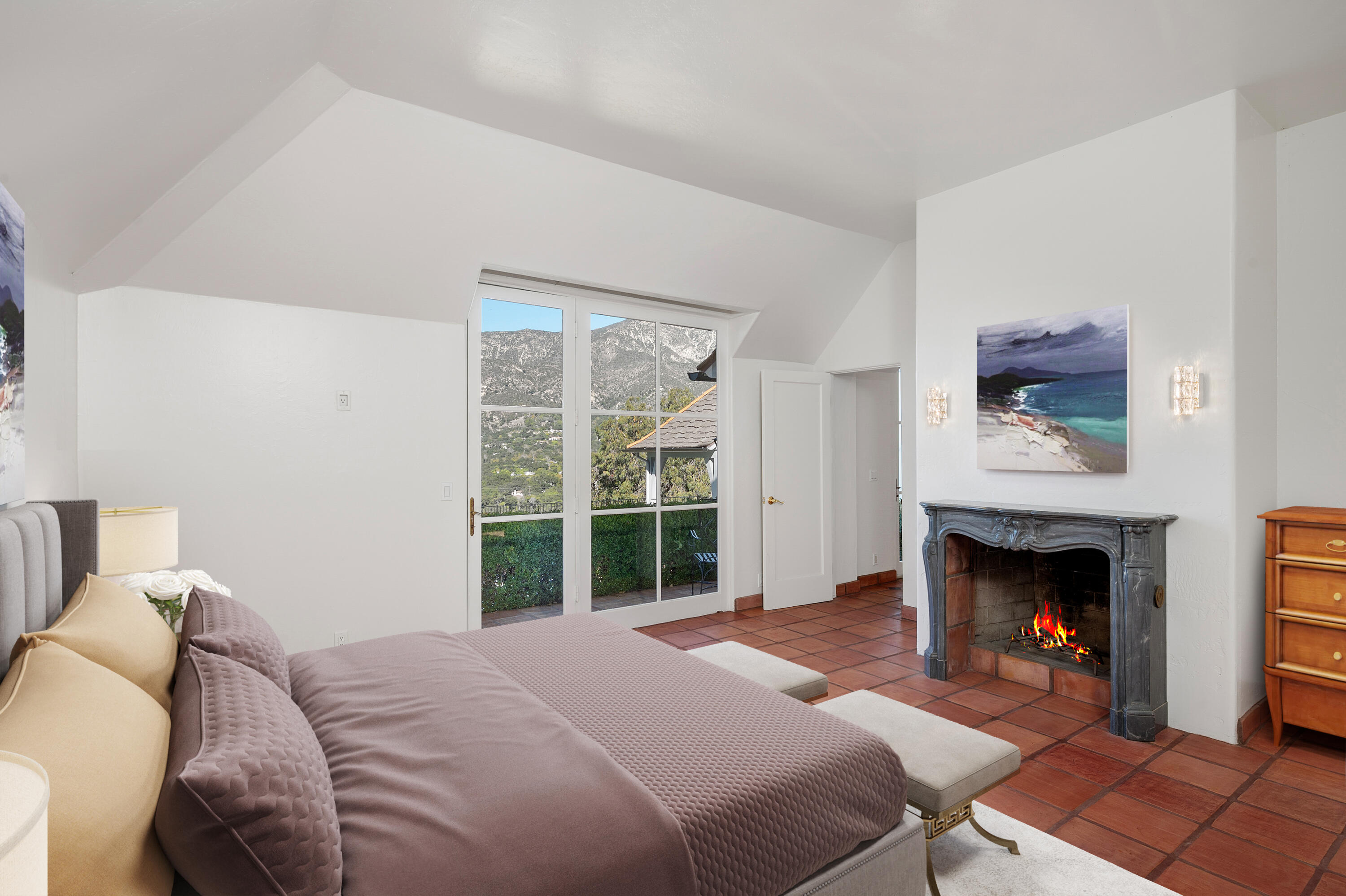 387 Ortega Ridge Road Montecito, CA 93108 - Photo 26 of 69 Primary Bedroom