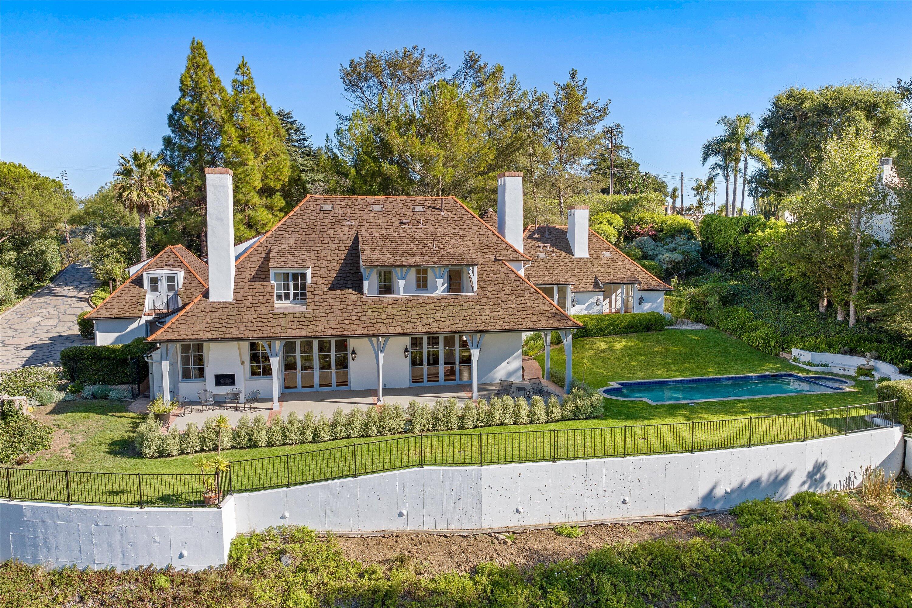 387 Ortega Ridge Road Montecito, CA 93108 - Photo 65 of 69 Aerial