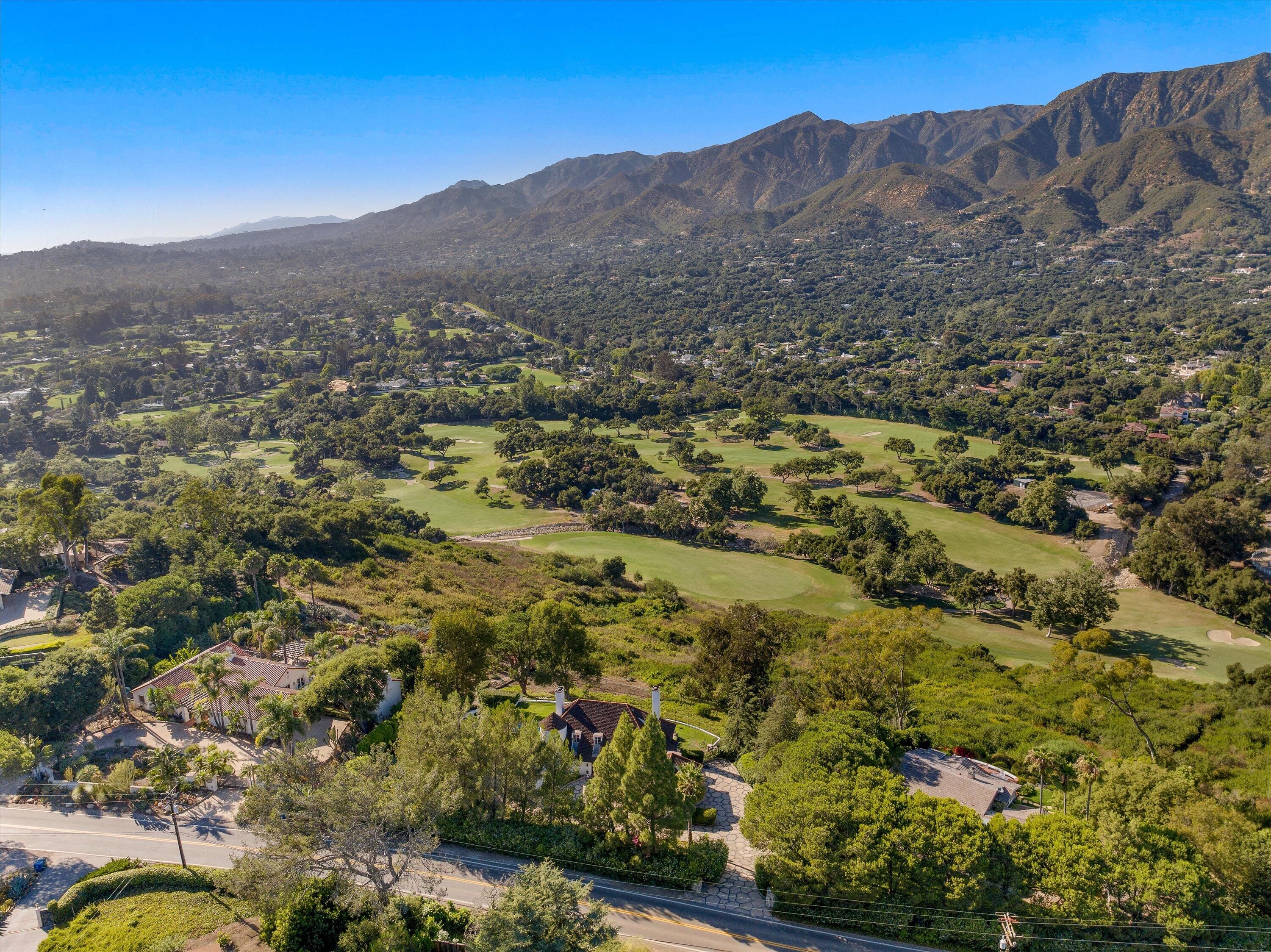 387 Ortega Ridge Road Montecito, CA 93108 - Photo 67 of 69 Aerial
