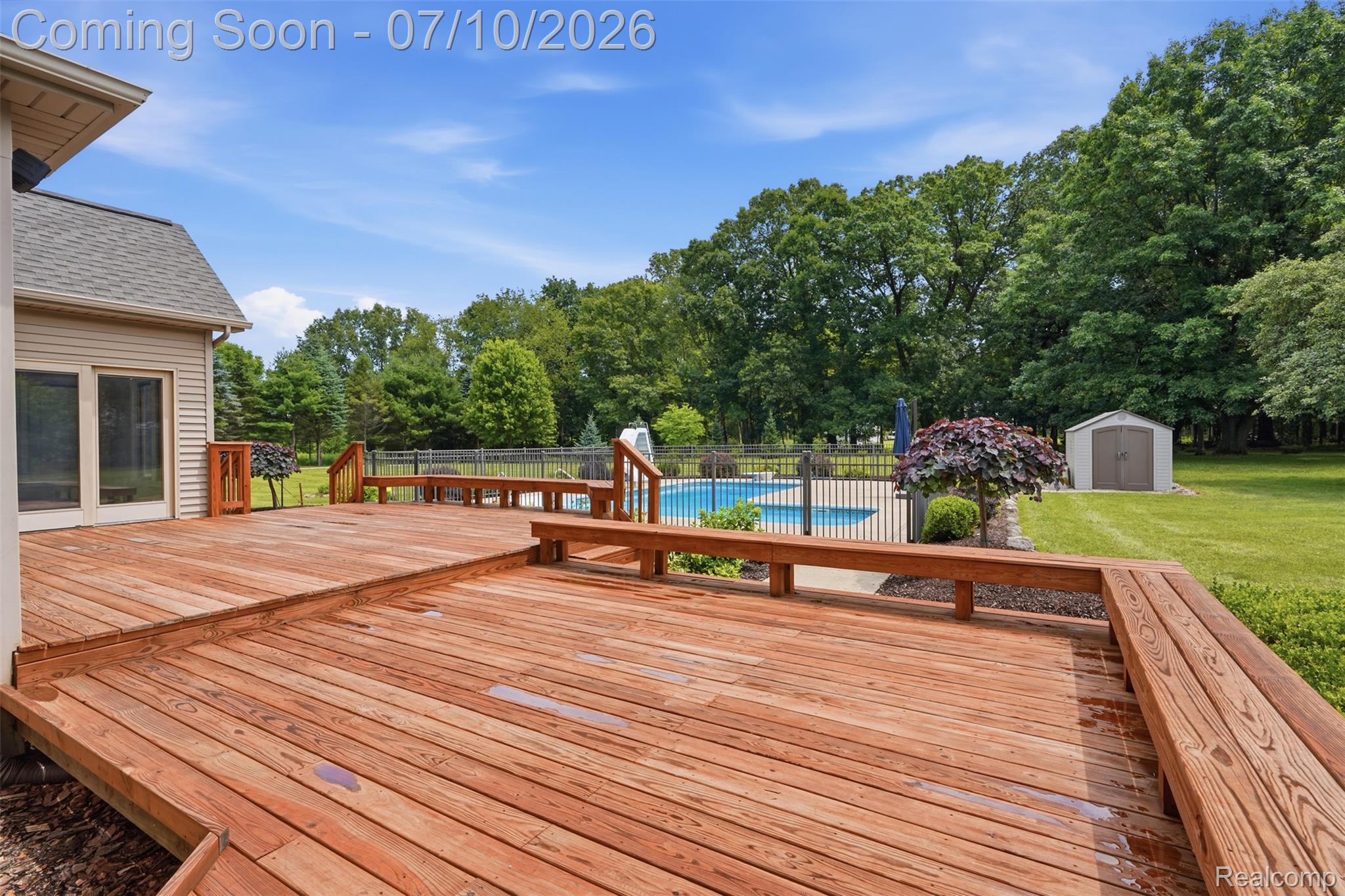 462 Gulley Road Howell, MI 48843 - Photo 41 of 55 Freshly stained waterproof deck