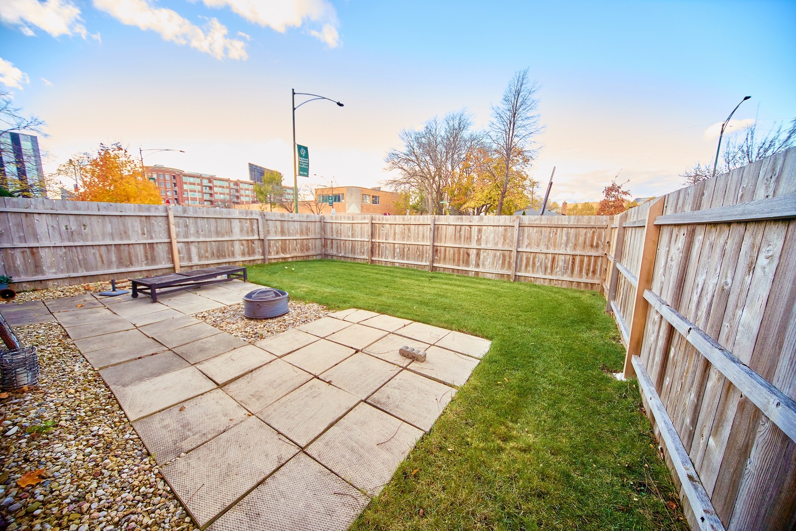 5955 North Keating Avenue Chicago, IL 60646 - Photo 20 of 22 a view of a backyard with a garden