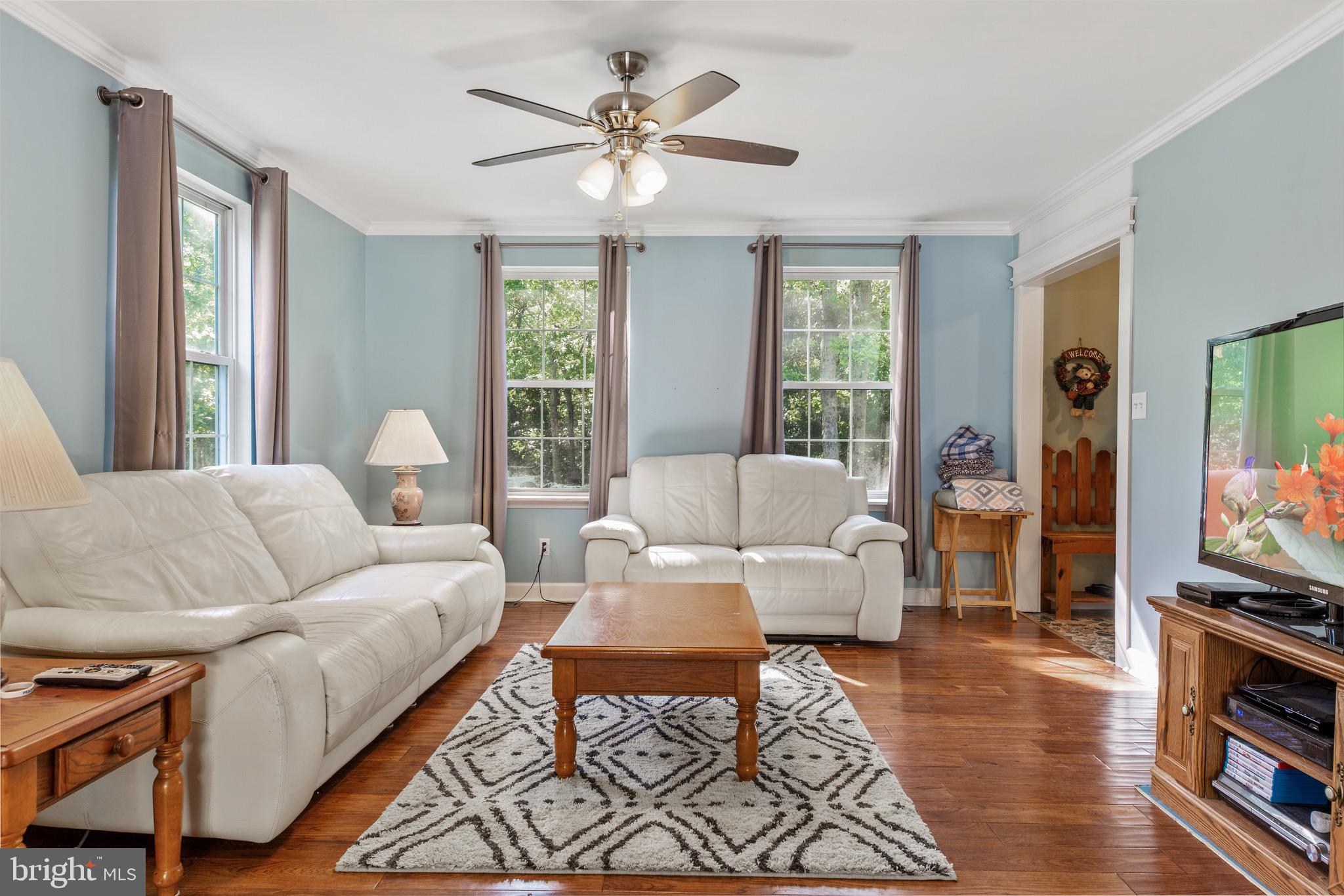 300 Ramah Road Bridgeton, NJ 08302 - Photo 3 of 41 a living room with furniture and a flat screen tv