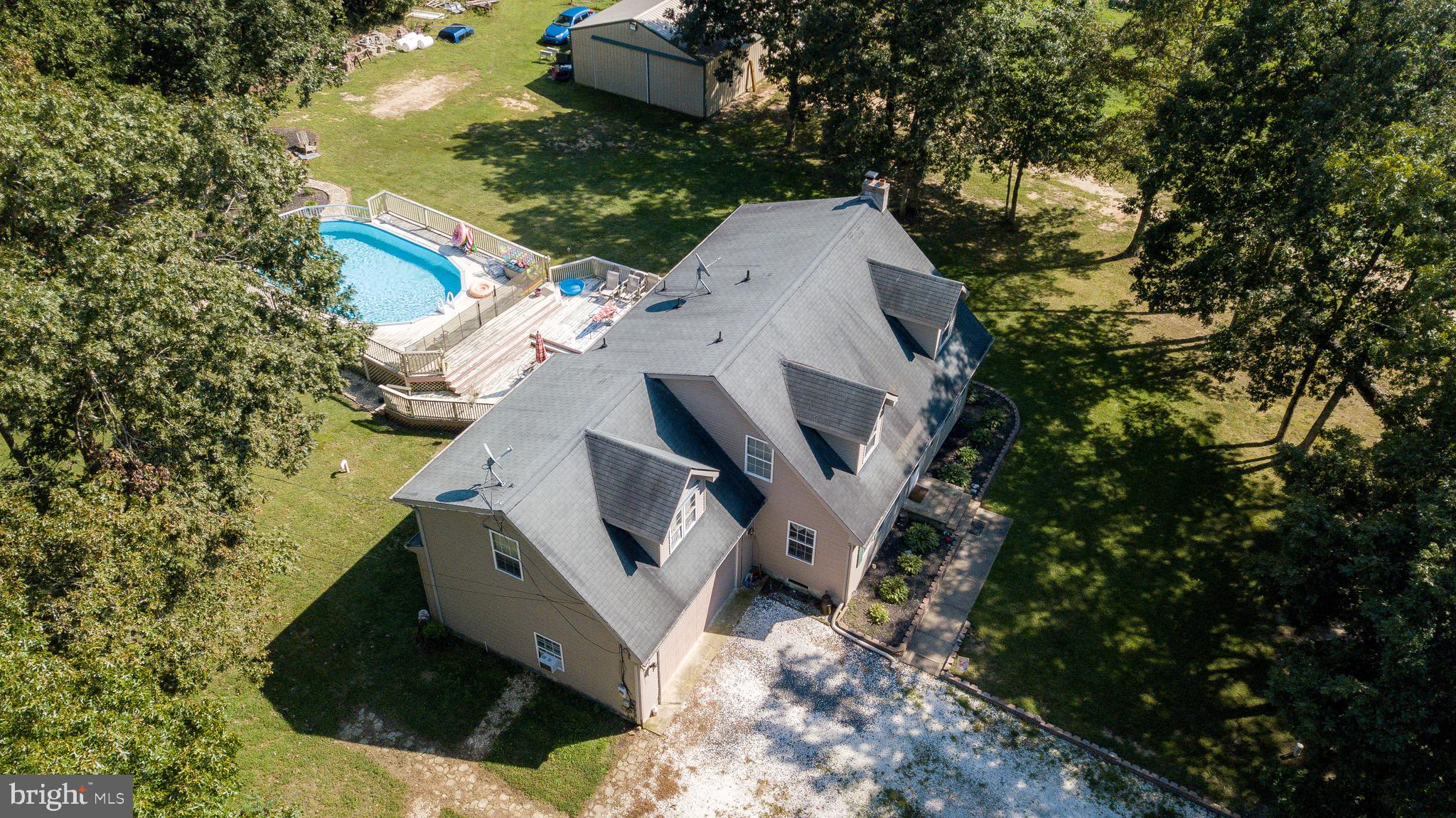 300 Ramah Road Bridgeton, NJ 08302 - Photo 31 of 41 an aerial view of a house with a yard and trees