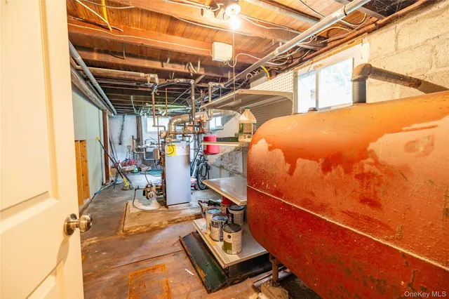 a hallway with wooden floor