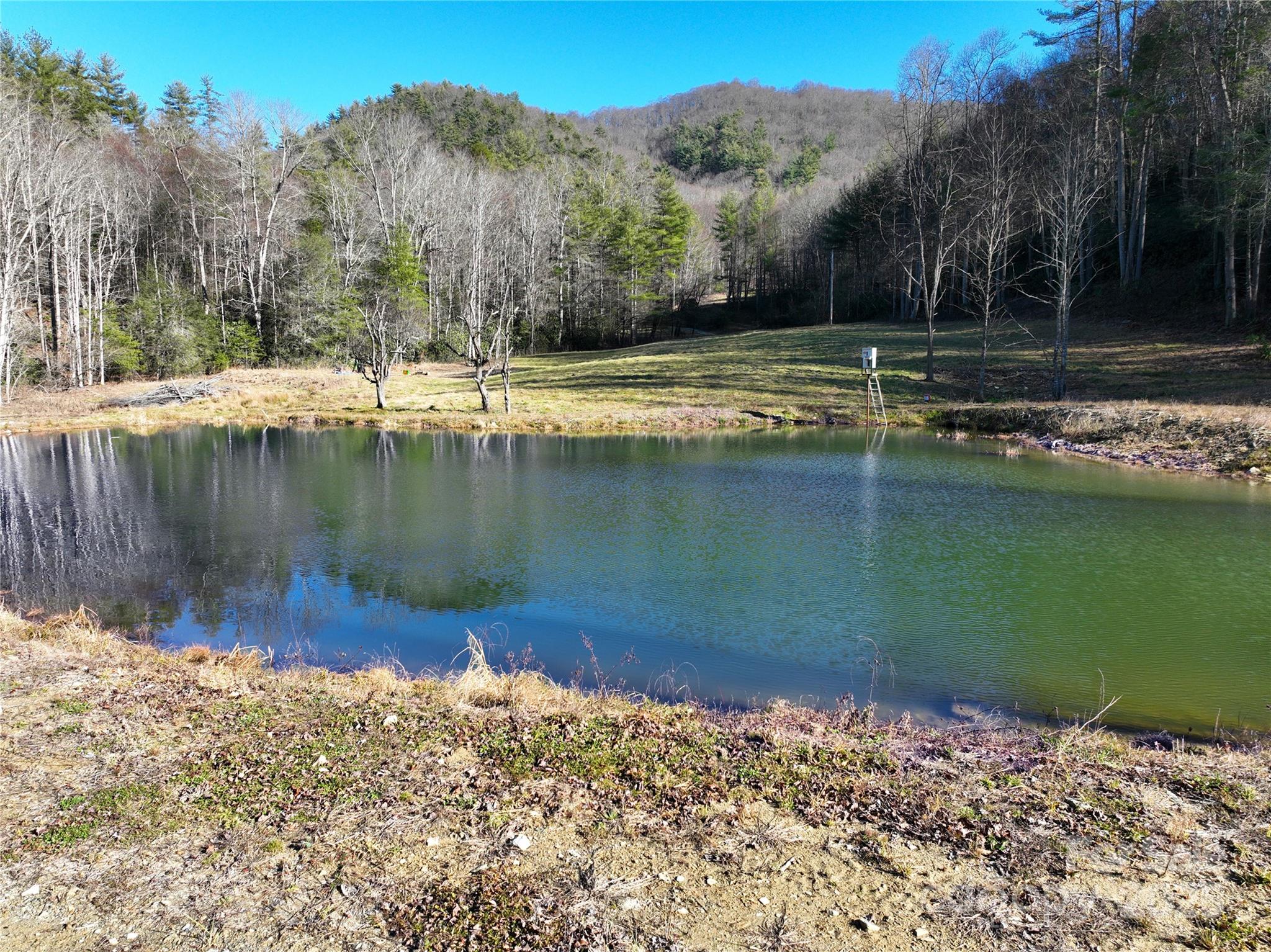 3076 Anderson Cove Road Hot Springs, NC 28743 - Photo 43 of 44 a view of a lake with a mountain