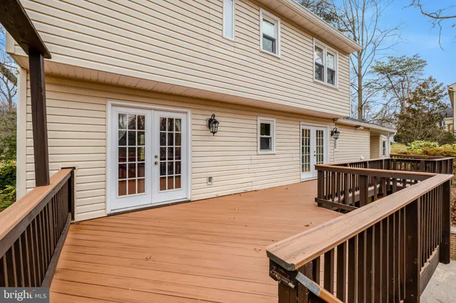 a view of a roof deck