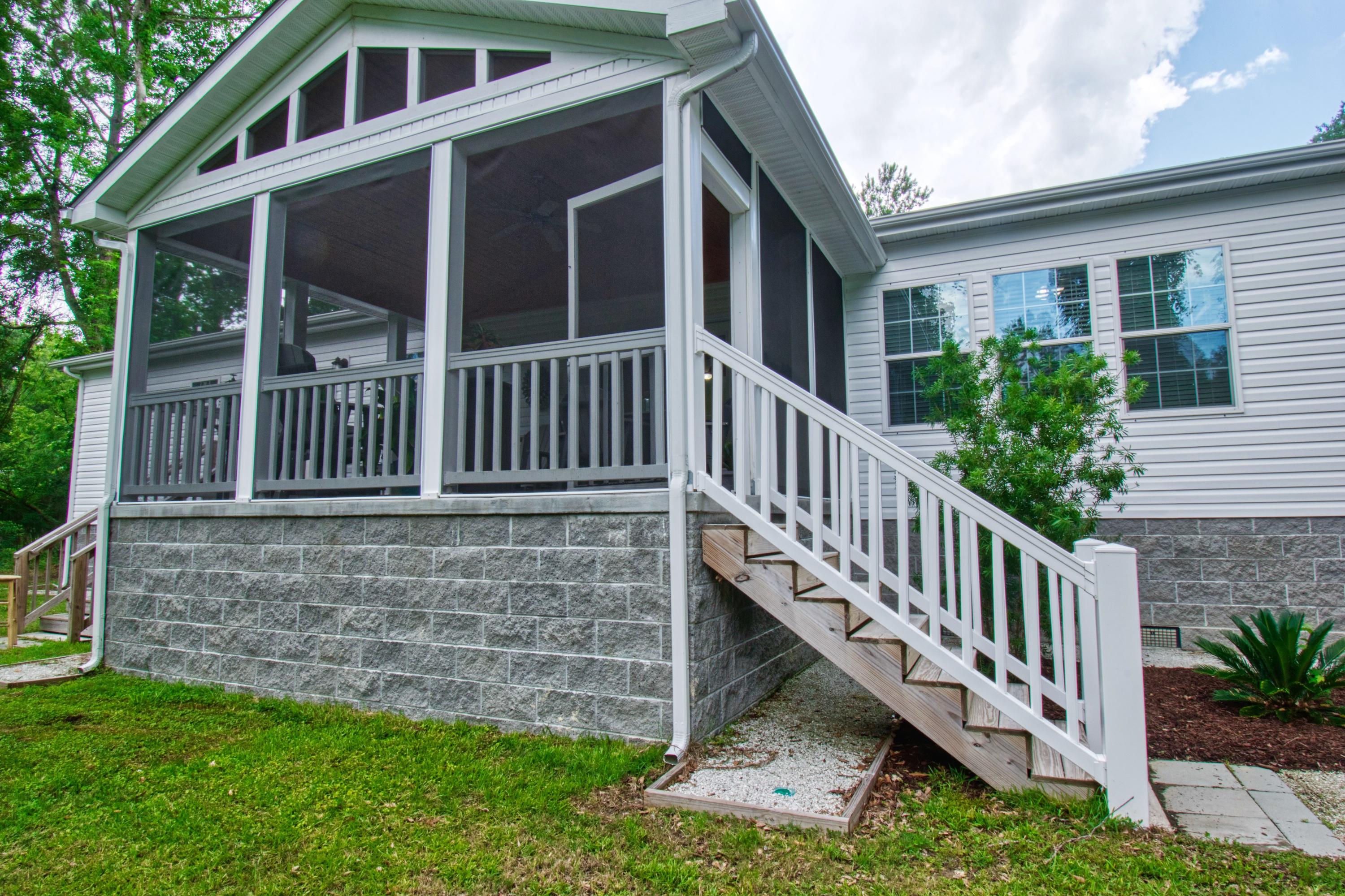 8025 Cedar Hall Road Edisto Island, SC 29438 - Photo 19 of 29 Back patio