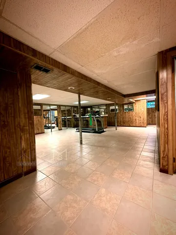 a view of outdoor space with seating area