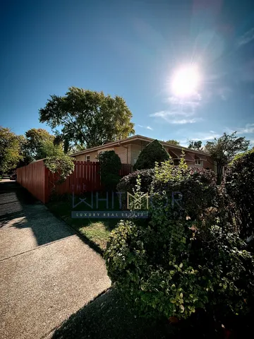 a view of backyard with green space
