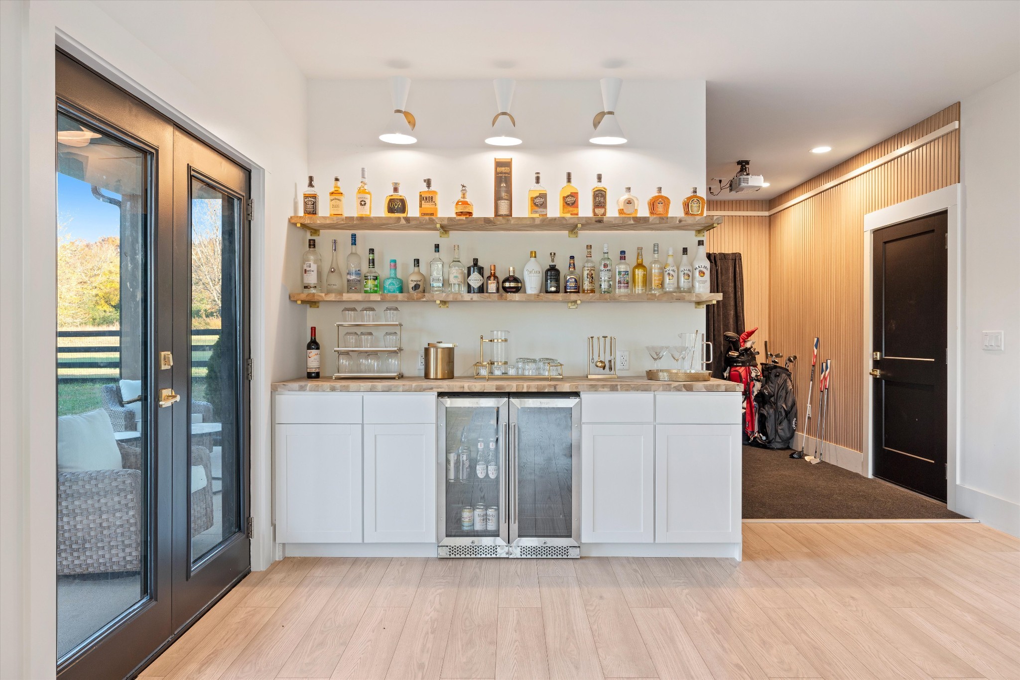 7314 Dug Hill Road Bon Aqua, TN 37025 - Photo 44 of 79 a kitchen with stainless steel appliances granite countertop a refrigerator and a sink