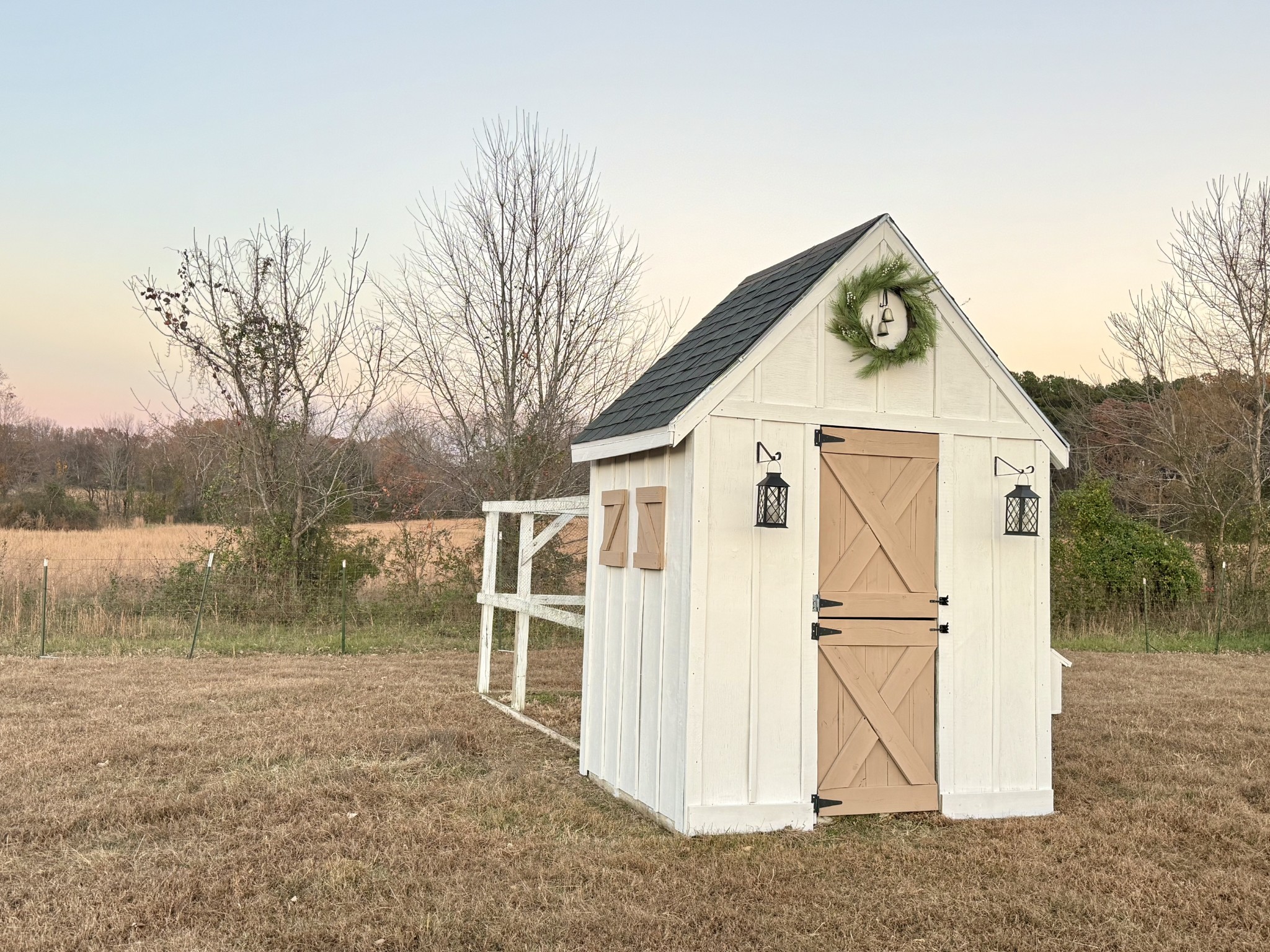 7314 Dug Hill Road Bon Aqua, TN 37025 - Photo 62 of 79 a view of a small space in front of a house with wooden fence