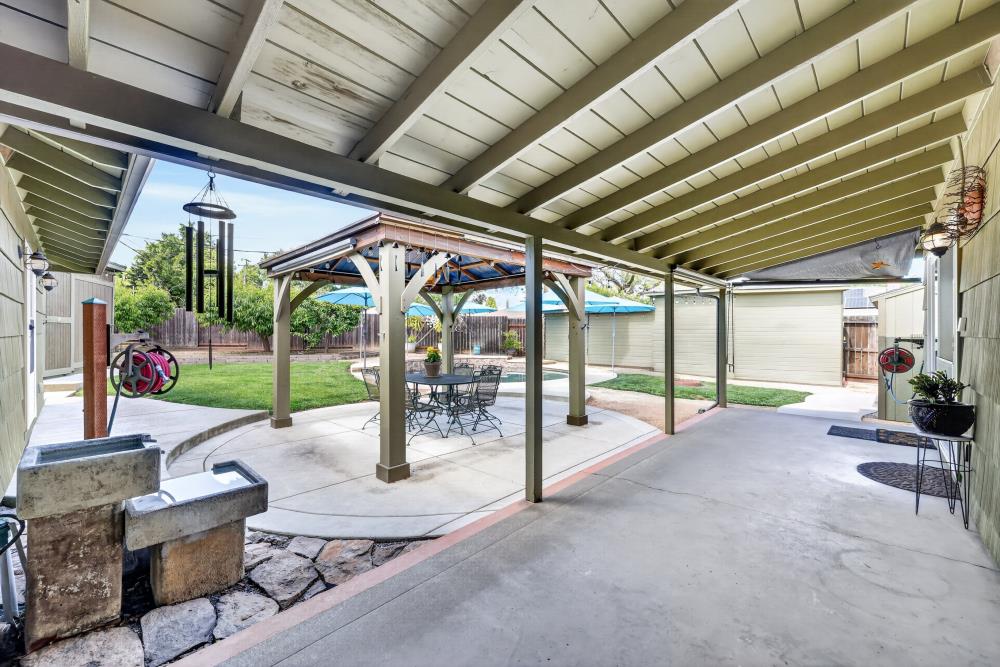 4831 Jan Drive Carmichael, CA 95608 - Photo 41 of 69 a view of a porch with furniture and garden