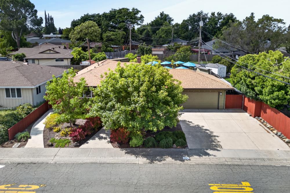 4831 Jan Drive Carmichael, CA 95608 - Photo 59 of 69 a view of a garden with potted plants