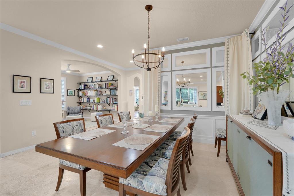 1038 Timbervale Trail Clermont, FL 34715 - Photo 12 of 54 a view of a dining room with furniture window and outside view