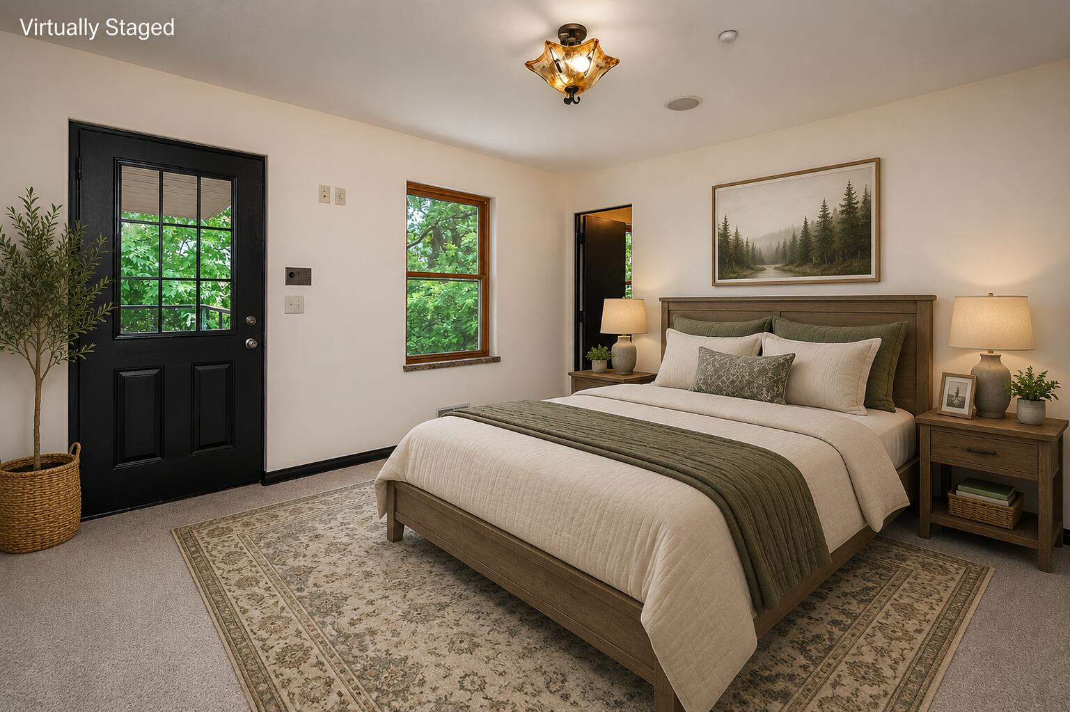 W303S10481 Sandy Beach Road Mukwonago, WI 53149 - Photo 18 of 74 Owners Suite 1 Virtually Staged