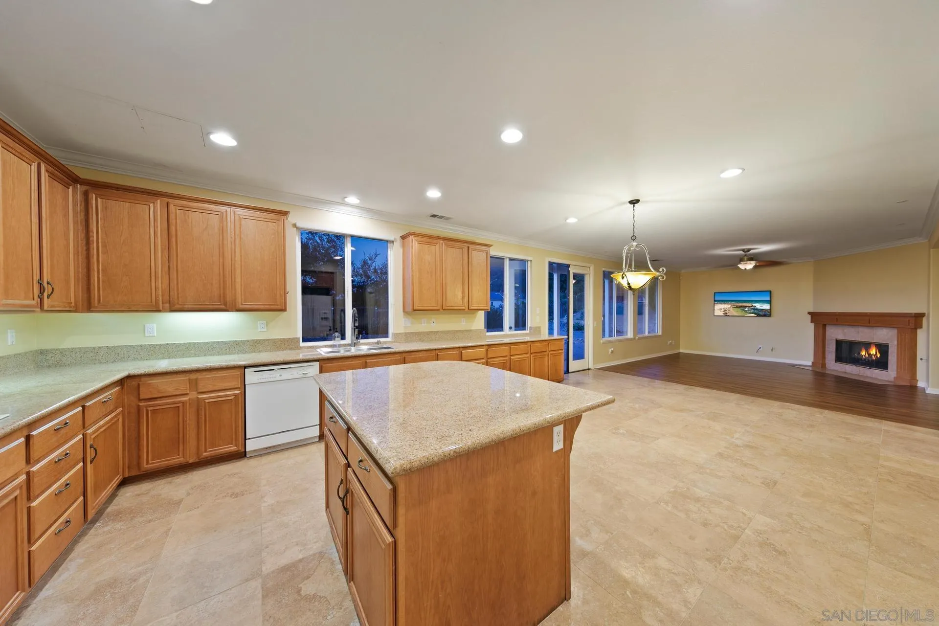 624 Ridgemont Circle Escondido, CA 92027 - Photo 20 of 71 a kitchen with stainless steel appliances granite countertop a sink and a stove
