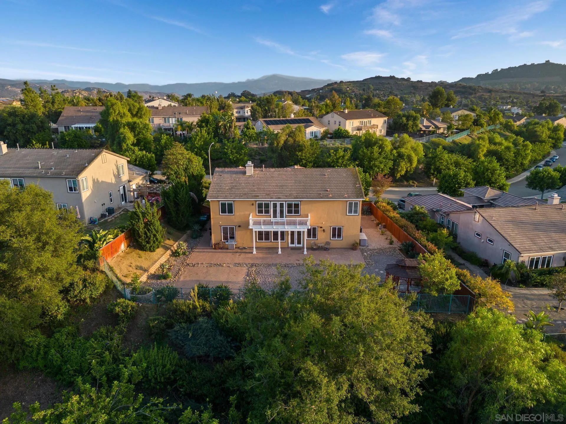 624 Ridgemont Circle Escondido, CA 92027 - Photo 5 of 71 an aerial view of residential houses with outdoor space and trees