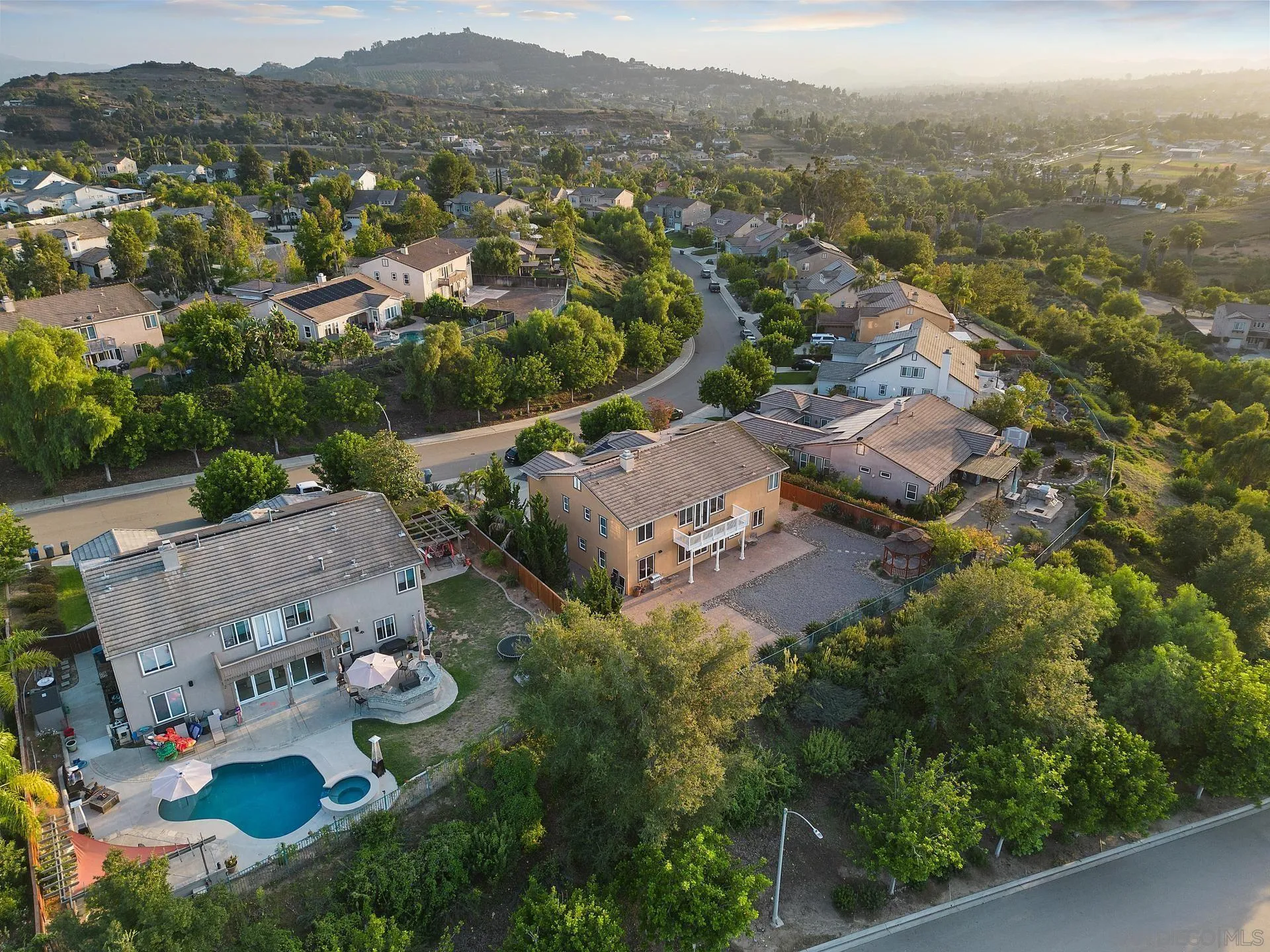 624 Ridgemont Circle Escondido, CA 92027 - Photo 70 of 71 an aerial view of multiple house