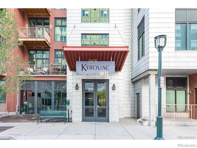 a view of entrance of the building