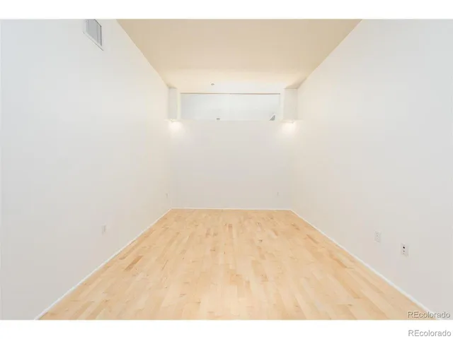 a view of empty room