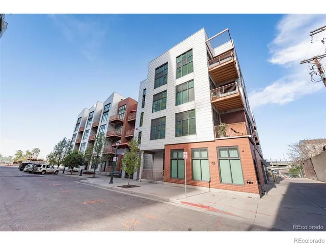 a front view of a building