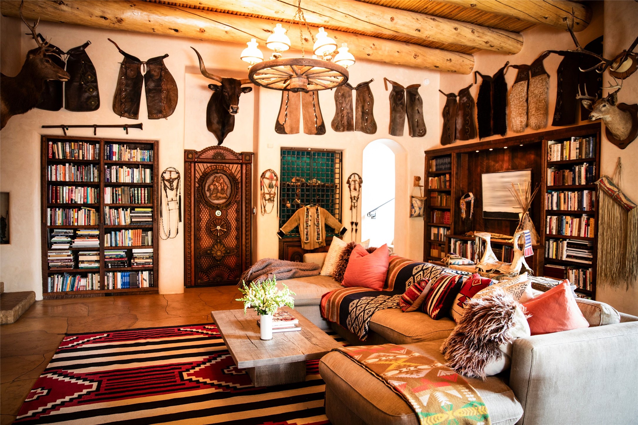 37 Rancho Alegre Road Santa Fe, NM 87508 - Photo 51 of 69 The Media Room