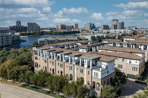 a view of a city that has tall buildings