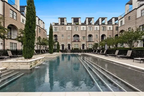 a view of a city with tall buildings