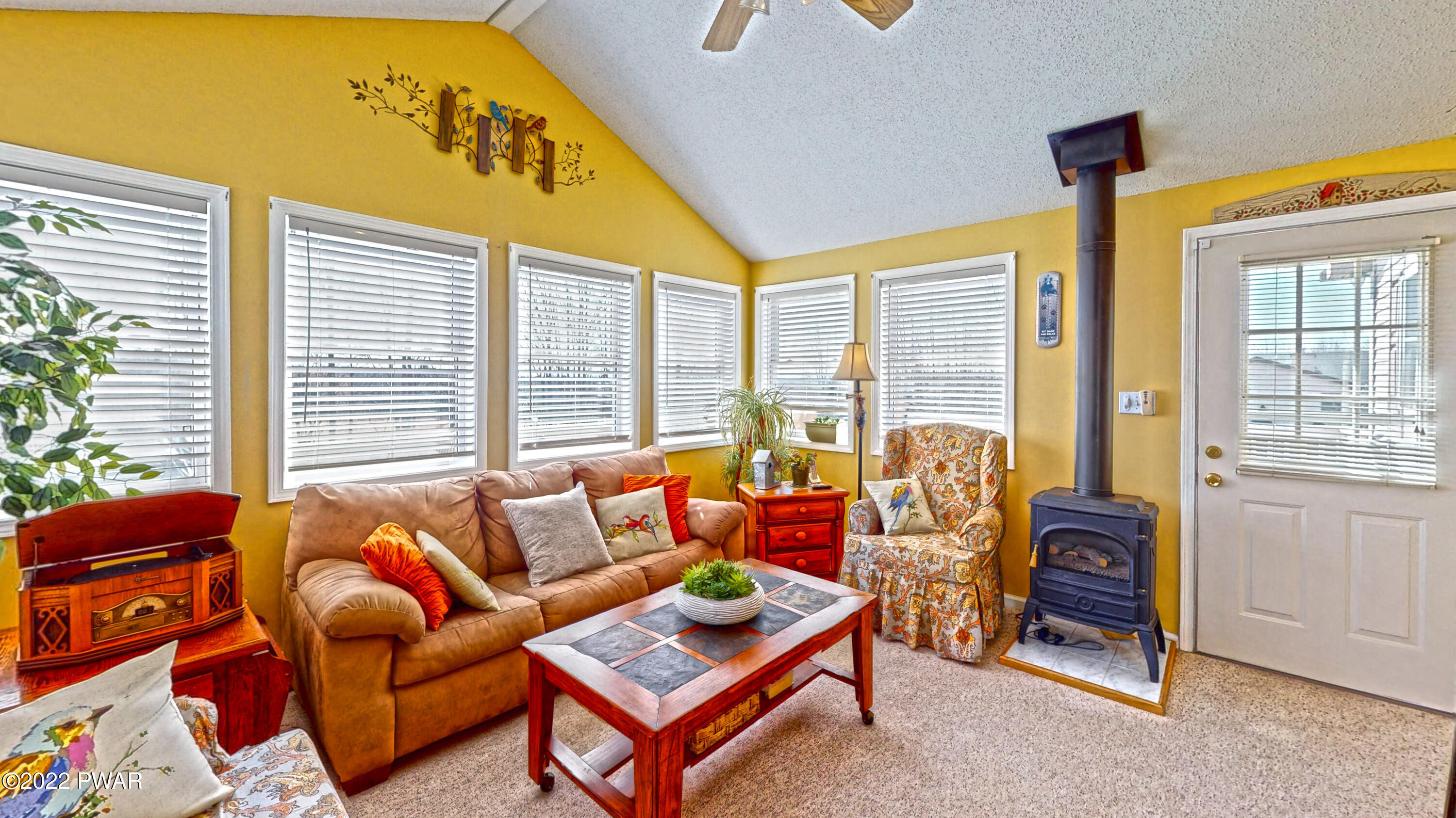 80 Boulder Road Lake Ariel, PA 18436 - Photo 19 of 59 a living room with furniture and a floor to ceiling window