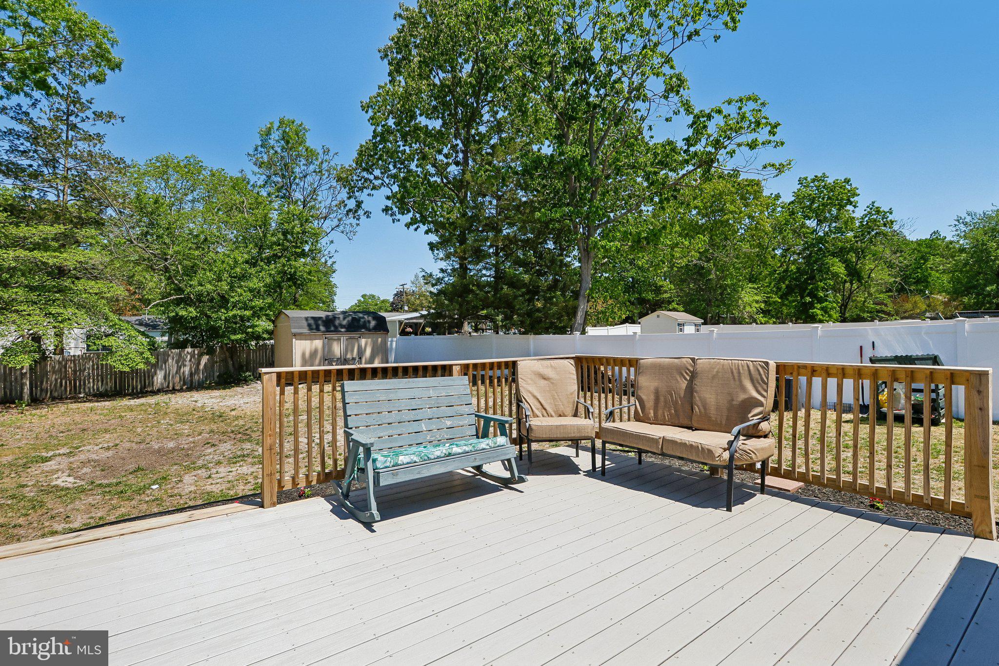 73 Burnt Tavern Road Brick, NJ 08724 - Photo 25 of 31 a view of roof deck with furniture