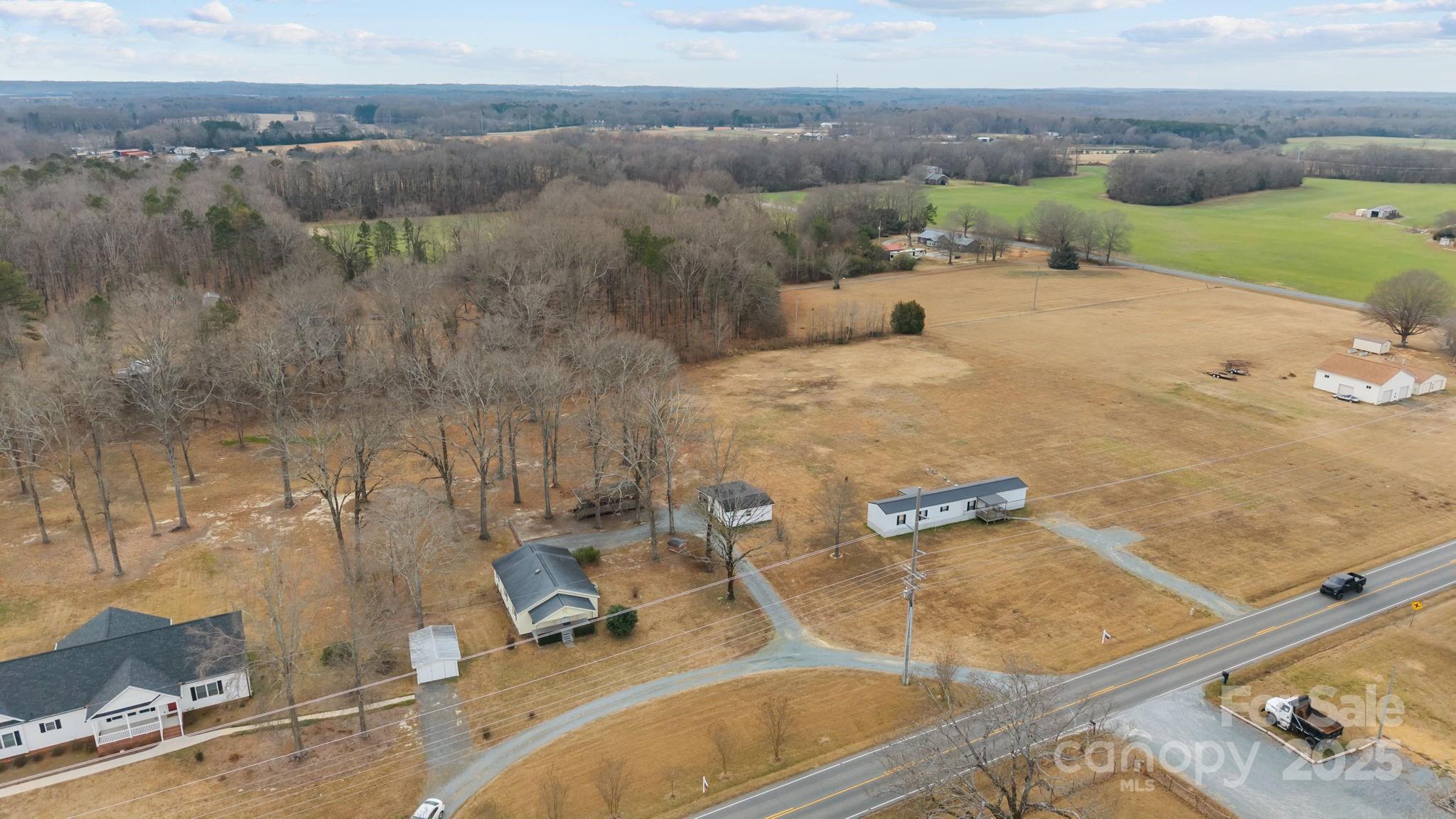 2909 New Town Road Monroe, NC 28110 - Photo 27 of 31 an aerial view of a house with outdoor space